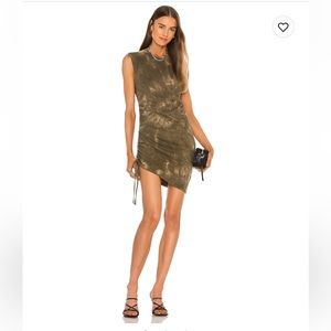 Pam & Gela Ruched Muscle Dress from Revolve XS